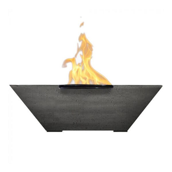 Lombard Concrete Gas Fire Bowl